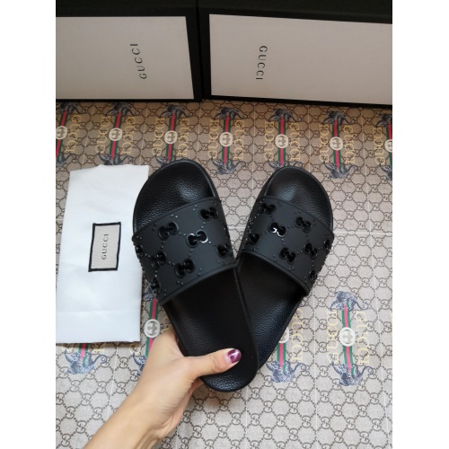 Replica Gucci Slippers For Women #769113 $41.00 USD for Wholesale