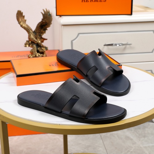 Replica Hermes Slippers For Men #769453 $48.00 USD for Wholesale