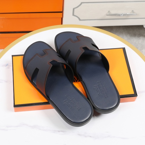 Replica Hermes Slippers For Men #769453 $48.00 USD for Wholesale