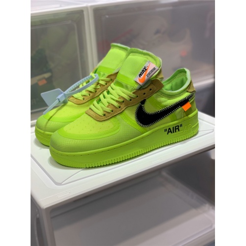 Nike Air Force 1 &amp; OFF-WHITE For Men #770101 $85.00 USD, Wholesale Replica Nike Air Force 1