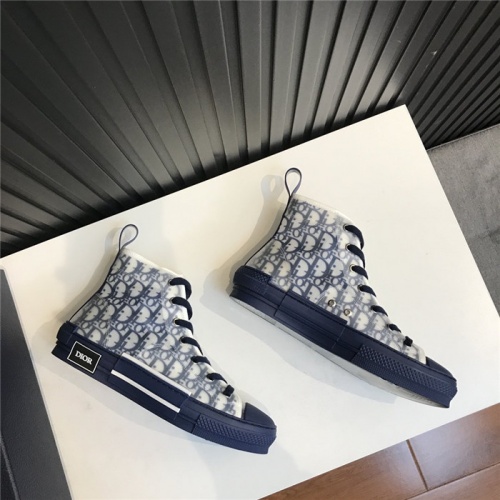 Replica Christian Dior High Tops Shoes For Men #775097 $80.00 USD for Wholesale