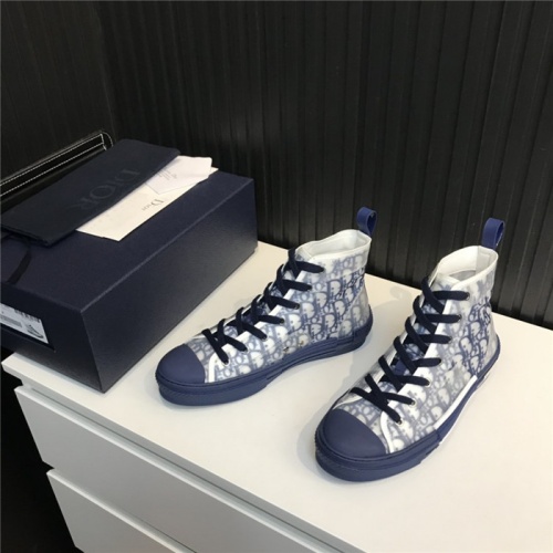 Replica Christian Dior High Tops Shoes For Men #775097 $80.00 USD for Wholesale