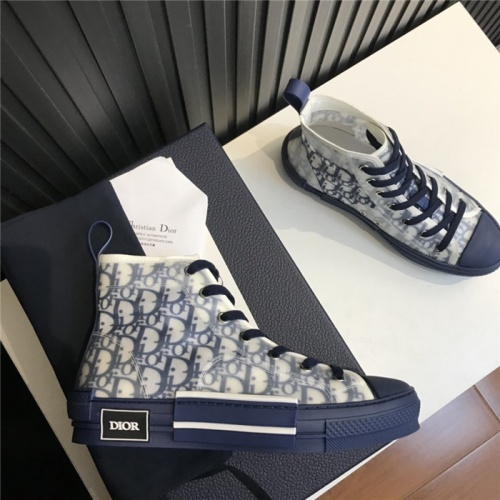 Replica Christian Dior High Tops Shoes For Men #775097 $80.00 USD for Wholesale