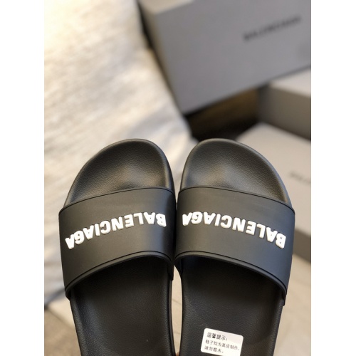 Replica Balenciaga Slippers For Men #775216 $44.00 USD for Wholesale