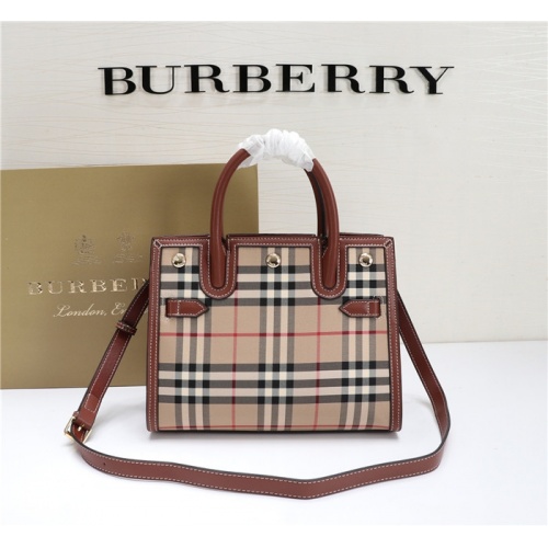 Burberry AAA Quality Handbags For Women #780625 $103.00 USD, Wholesale Replica Burberry AAA Handbags