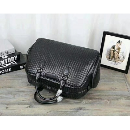 Replica Bottega Veneta BV Travel Bags For Men #786870 $131.00 USD for Wholesale