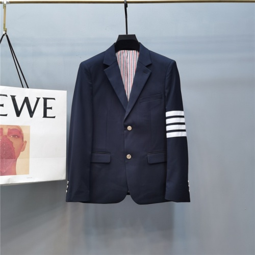 Thom Browne Jackets Long Sleeved For Men #789307 $92.00 USD, Wholesale Replica Thom Browne Jackets