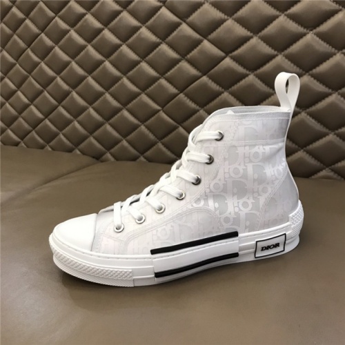 Replica Christian Dior High Tops Shoes For Men #791352 $80.00 USD for Wholesale