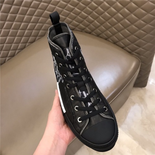 Replica Christian Dior High Tops Shoes For Men #791354 $80.00 USD for Wholesale