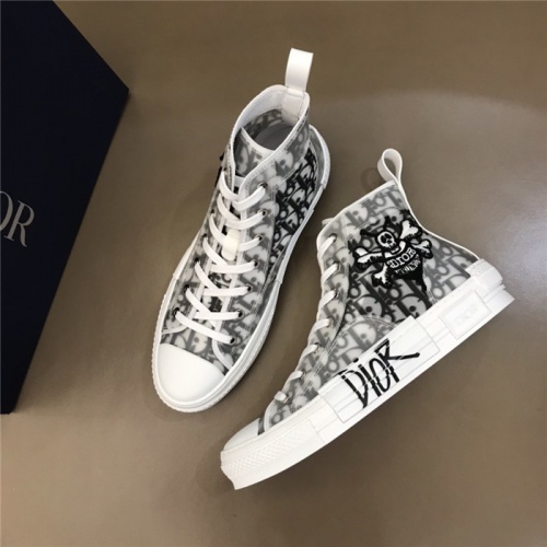 Christian Dior High Tops Shoes For Men #791356 $80.00 USD, Wholesale Replica Christian Dior High Top Shoes