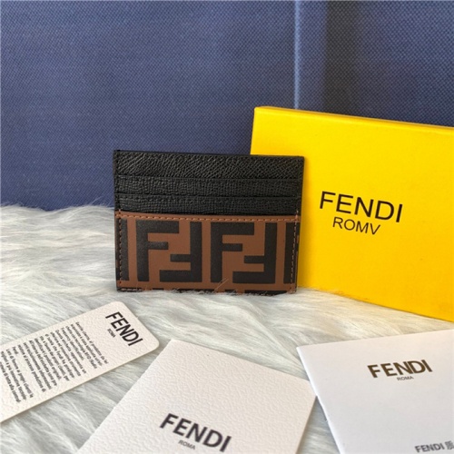 Fendi AAA Quality Card Holders #792037 $49.00 USD, Wholesale Replica Fendi AAA+ Quality Wallet