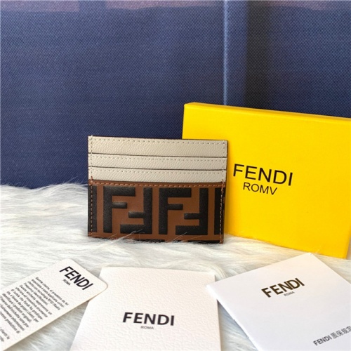 Fendi AAA Quality Card Holders #792038 $49.00 USD, Wholesale Replica Fendi AAA+ Quality Wallet