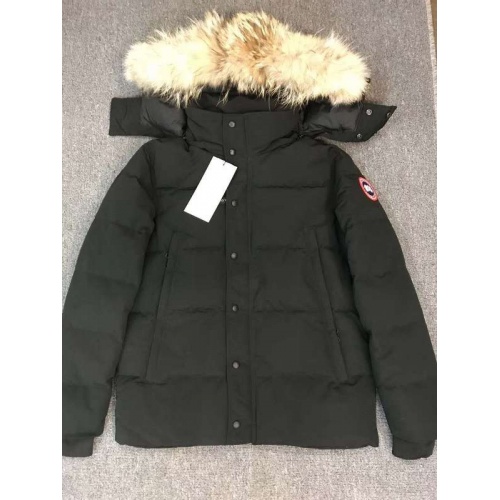 Canada Goose Down Feather Coat Long Sleeved For Unisex #793476 $251.00 USD, Wholesale Replica Canada Goose Down Feather Coat