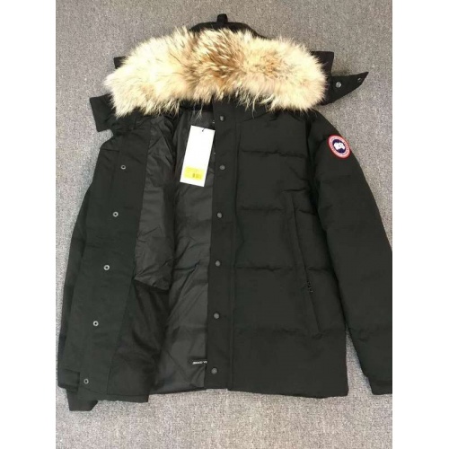 Replica Canada Goose Down Feather Coat Long Sleeved For Unisex #793476 $251.00 USD for Wholesale