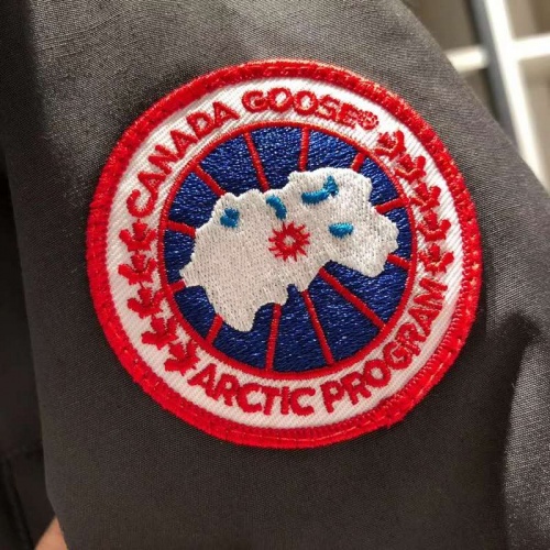 Replica Canada Goose Down Feather Coat Long Sleeved For Unisex #793476 $251.00 USD for Wholesale