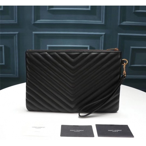 Replica Yves Saint Laurent YSL AAA Quality Wallets For Women #799066 $62.00 USD for Wholesale