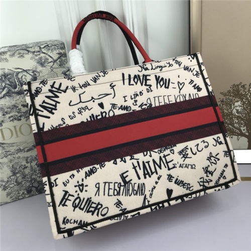 Replica Christian Dior AAA Tote-Handbags For Women #800596 $81.00 USD for Wholesale