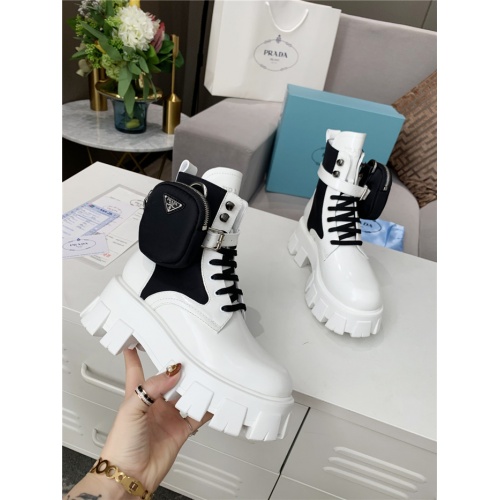 Replica Prada Boots For Women #807830 $118.00 USD for Wholesale