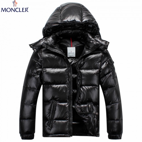 Moncler Down Feather Coat Long Sleeved For Men #808801 $125.00 USD, Wholesale Replica Moncler Down Feather Coat