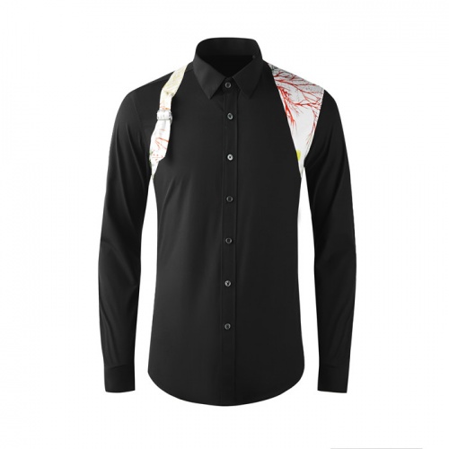 Armani Shirts Long Sleeved For Men #808997 $85.00 USD, Wholesale Replica Armani Shirts