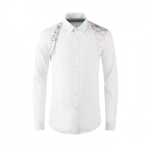 Armani Shirts Long Sleeved For Men #808998 $85.00 USD, Wholesale Replica Armani Shirts