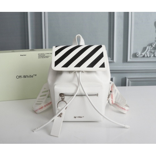 Off-White AAA Quality Backpacks For Women #810009 $182.00 USD, Wholesale Replica Off-White AAA Quality Backpacks