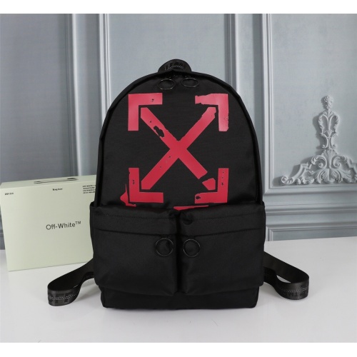 Off-White AAA Quality Backpacks #810015 $170.00 USD, Wholesale Replica Off-White AAA Quality Backpacks