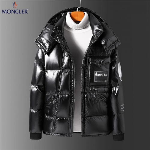 Moncler Down Feather Coat Long Sleeved For Men #811644 $162.00 USD, Wholesale Replica Moncler Down Feather Coat