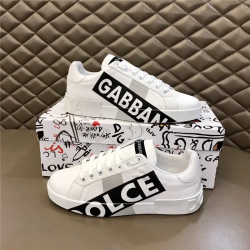 Dolce &amp; Gabbana D&amp;G Casual Shoes For Men #816279 $76.00 USD, Wholesale Replica Dolce &amp; Gabbana D&amp;G Casual Shoes