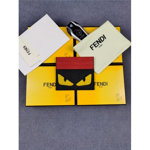 Fendi AAA Man Wallets #818176 $52.00 USD, Wholesale Replica Fendi AAA Man Wallets