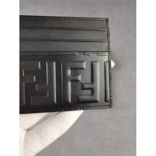 Replica Fendi AAA Man Wallets #818177 $52.00 USD for Wholesale