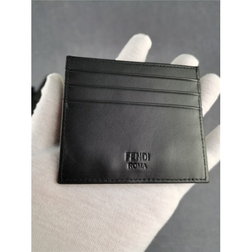 Replica Fendi AAA Man Wallets #818178 $52.00 USD for Wholesale