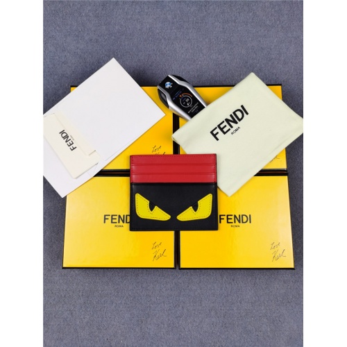 Fendi AAA Man Wallets #818180 $52.00 USD, Wholesale Replica Fendi AAA Man Wallets