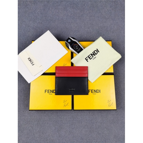 Replica Fendi AAA Man Wallets #818180 $52.00 USD for Wholesale