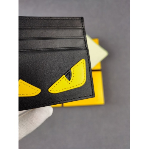 Replica Fendi AAA Man Wallets #818182 $52.00 USD for Wholesale