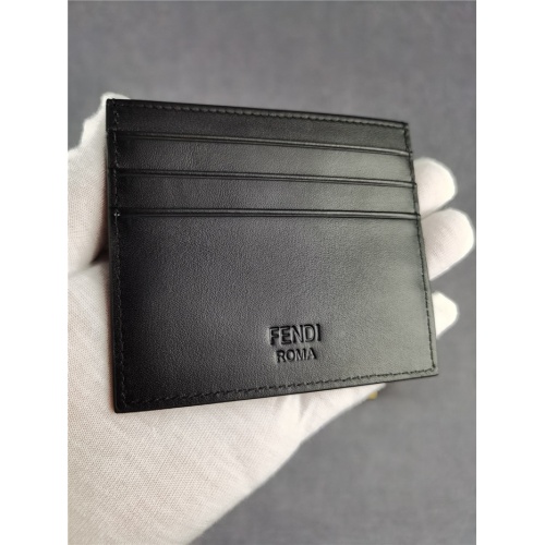 Replica Fendi AAA Man Wallets #818183 $52.00 USD for Wholesale