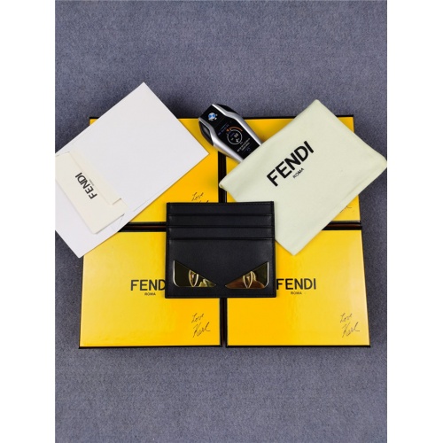 Fendi AAA Man Wallets #818184 $52.00 USD, Wholesale Replica Fendi AAA Man Wallets