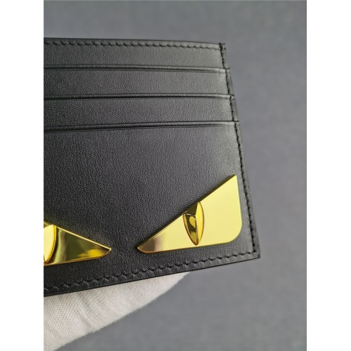 Replica Fendi AAA Man Wallets #818184 $52.00 USD for Wholesale