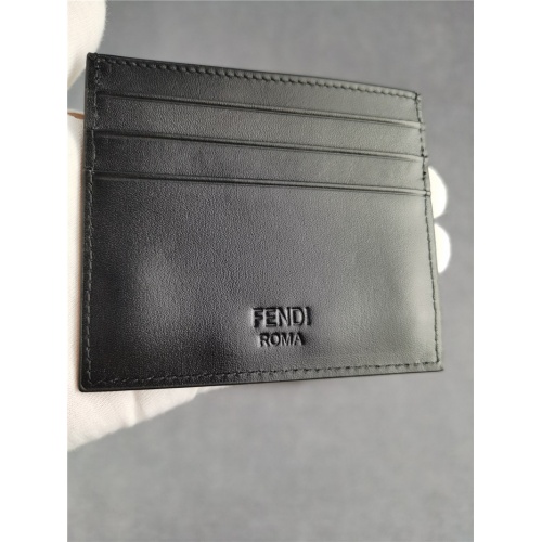 Replica Fendi AAA Man Wallets #818184 $52.00 USD for Wholesale