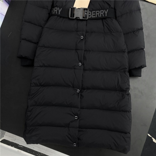 Replica Burberry Down Feather Coat Long Sleeved For Women #818518 $250.00 USD for Wholesale