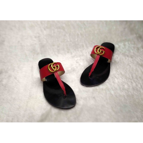 Replica Gucci Slippers For Women #819411 $39.00 USD for Wholesale