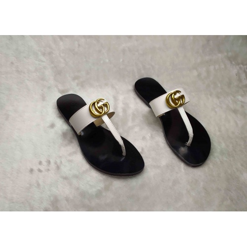 Replica Gucci Slippers For Women #819415 $39.00 USD for Wholesale