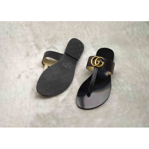 Replica Gucci Slippers For Women #819420 $39.00 USD for Wholesale