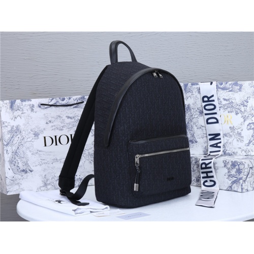 Replica Christian Dior AAA Man Backpacks #819951 $101.00 USD for Wholesale