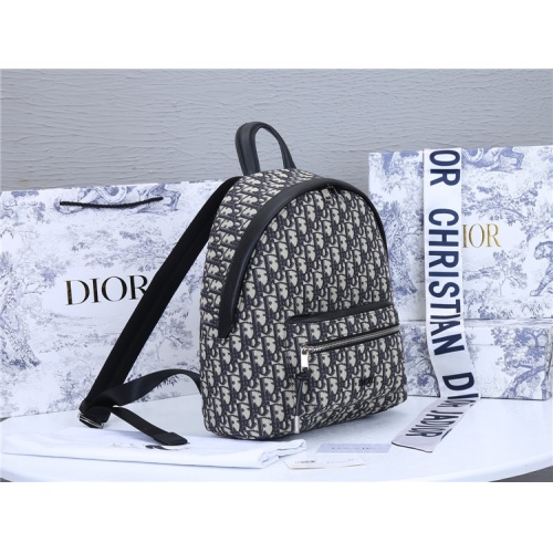 Replica Christian Dior AAA Man Backpacks #819956 $99.00 USD for Wholesale