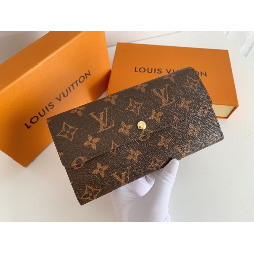 Replica Louis Vuitton LV Wallets For Women #821322 $42.00 USD for Wholesale