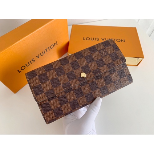 Replica Louis Vuitton LV Wallets For Women #821323 $42.00 USD for Wholesale