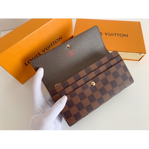 Replica Louis Vuitton LV Wallets For Women #821323 $42.00 USD for Wholesale