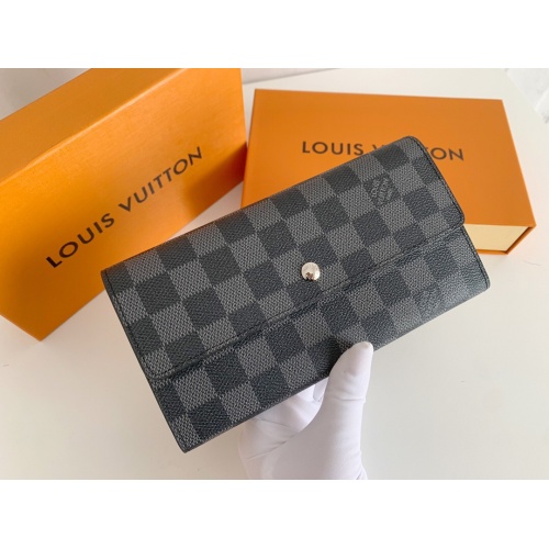 Replica Louis Vuitton LV Wallets For Women #821325 $42.00 USD for Wholesale