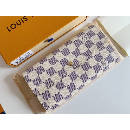 Replica Louis Vuitton LV Wallets For Women #821326 $42.00 USD for Wholesale